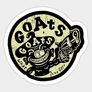 Goats rock Sticker